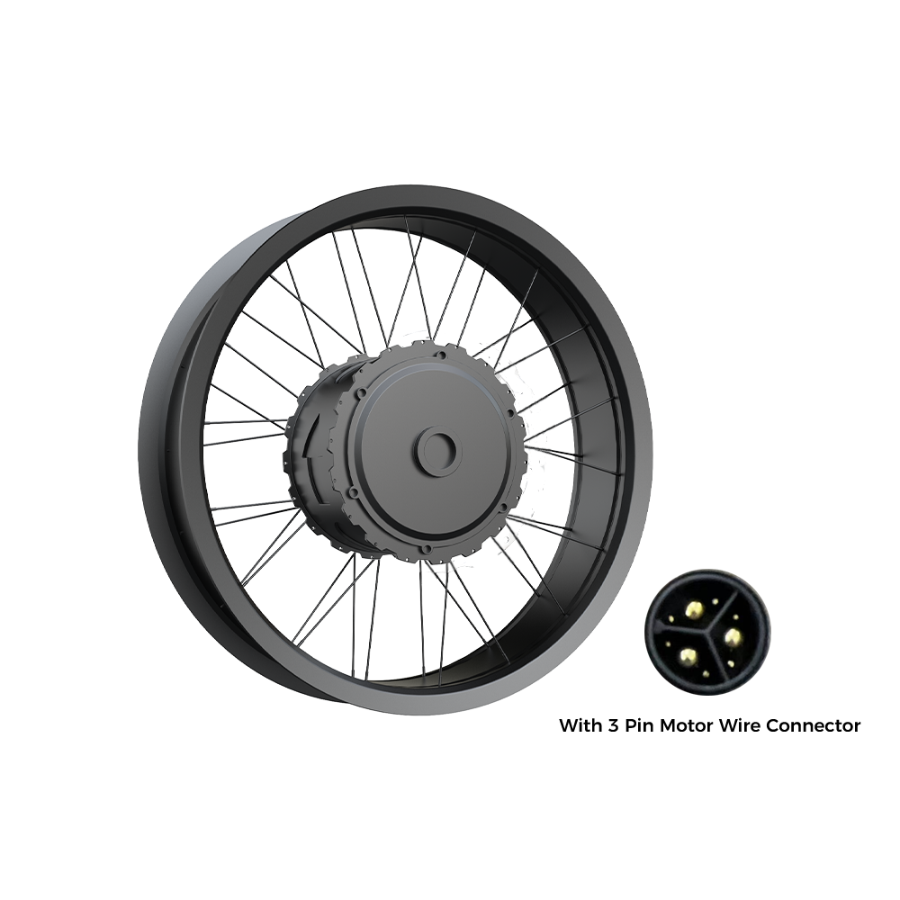Rear Wheel with Motor (3 Pin Connector)