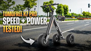 WyomingRider-TOMOFREE K7 Pro Full Review | Unboxing, Ride Test, Speed & Battery Performance