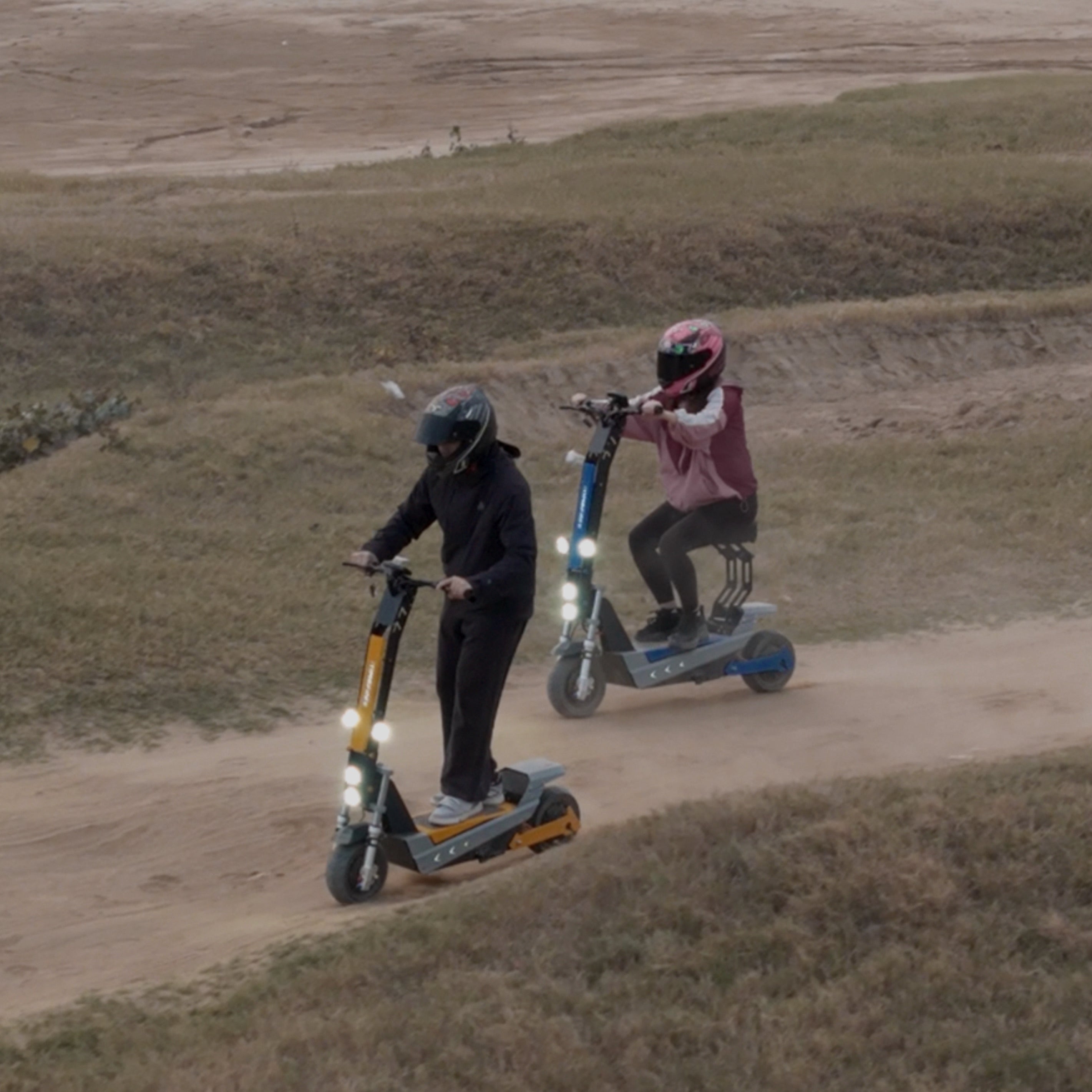 Tomofree® L7 Dual Motor E-Scooter | Up to 50mph | Seat/Color Option