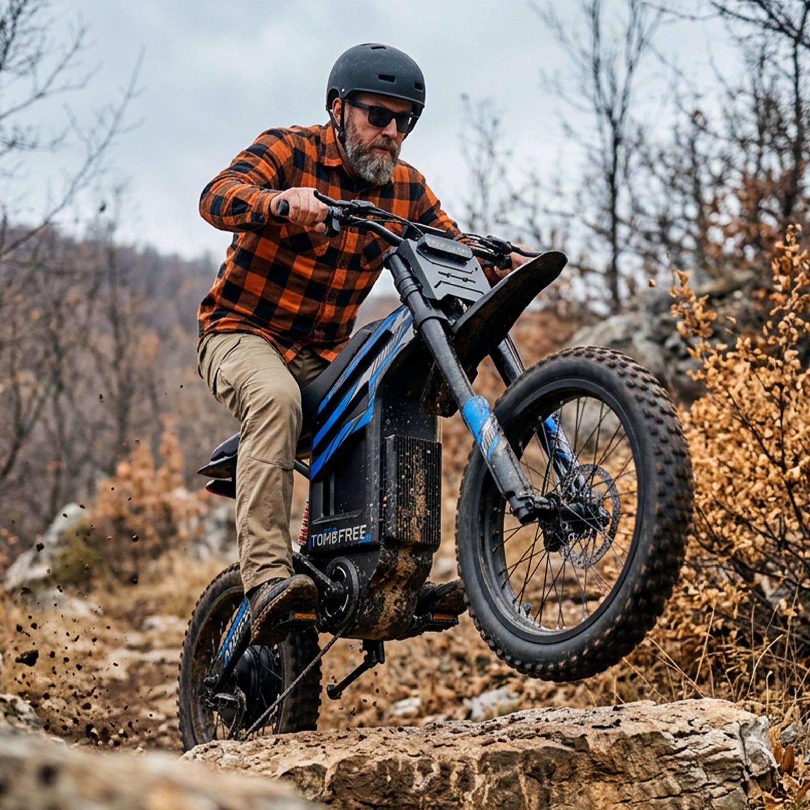Tomofree® M3PRO Electric Dirt Bike | 72V 30Ah, 6500W, 50MPH