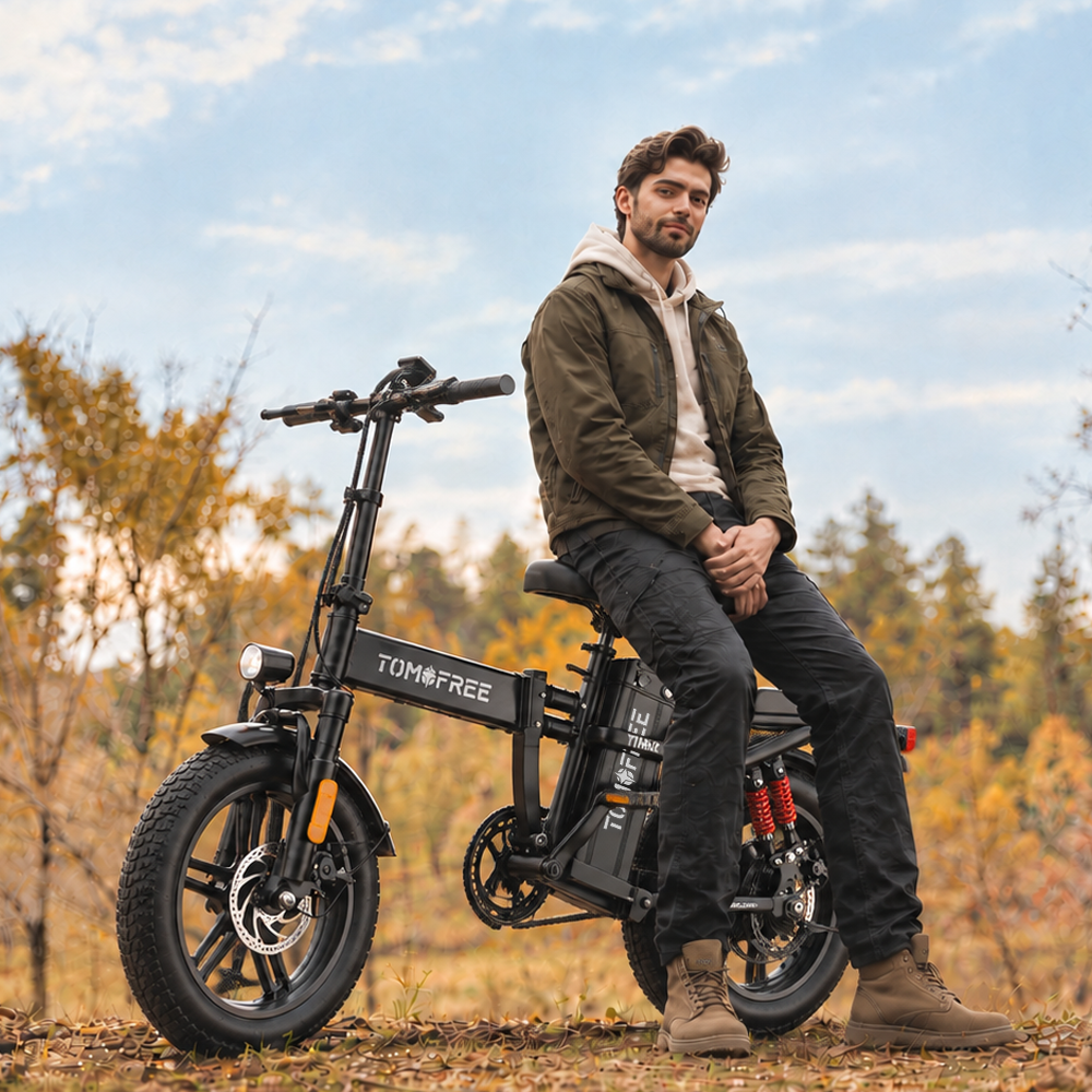 T1MAX Folding Ebike