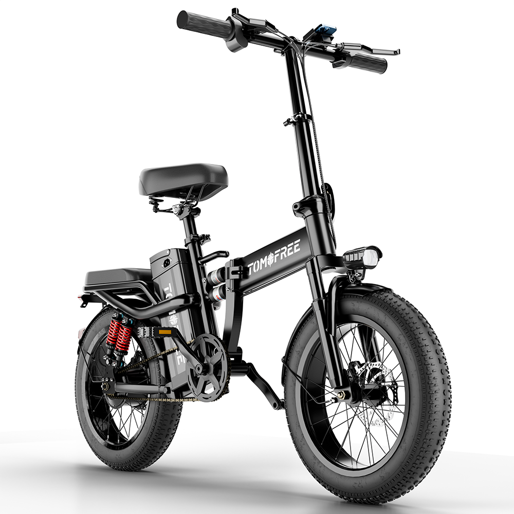 Tomofree® T1 Foldable Electric Bike | 48V 1200W Motor 20Ah Battery