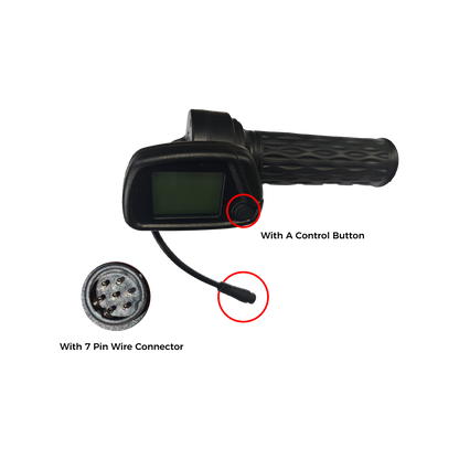 With 7 Pin Wire Connector & Control Button
